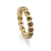 Todd Reed ring with Autumn diamonds™ (~1.11ct) and 18k yellow gold